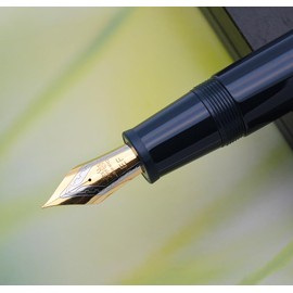 JINHAO DADAO 9019 Fountain Pen Acrylic Ink Pen with Ink Converter (Extra Fine Nib, Dark Blue)