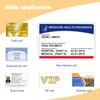 10 Pack New Medicare Card Holder Protector Sleeves，12Mil Clear PVC