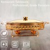 jinsongdafa Casserole Dish 13" x 9" Glass Baking Dish with