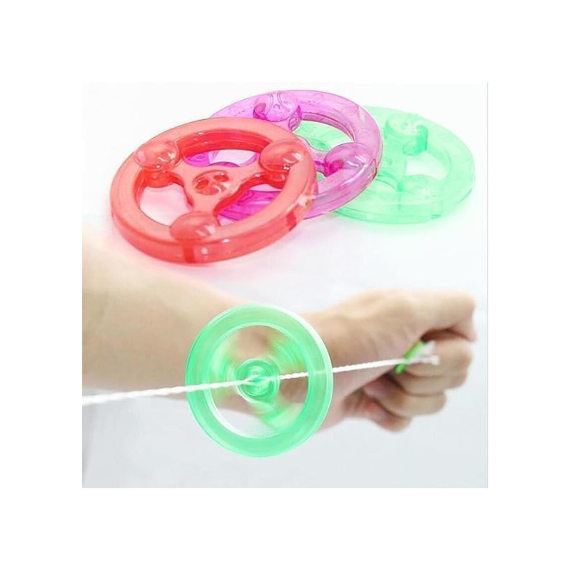 Colorful Flywheel Spinning Spinner Fidget Light Rainbow Lightshow Orbital Flash