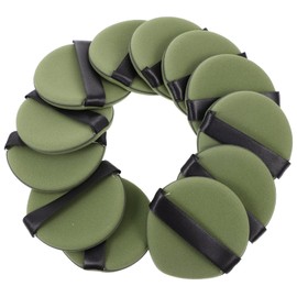 minkissy 12pcs Blending Sponge Case for Foundation Facial Puff Dry Wet Use Gentle Soft Makeup Tool Compact Lightweight for Daily Use