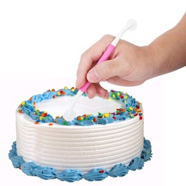 Jeffergarden 3 unids/set herramientas de corte de talla para la decoración de pastel de fondant y modelado de patrones de flores de pastelería