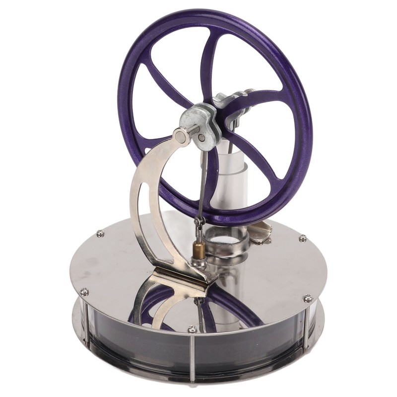 Low Temperature Stirling Engine Model Stainless Steel Base Anti Rust