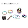 Bike Front Fork Spacer 28.6mm Headset Washer Aluminium Alloy with