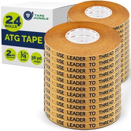 Alanson Products ATG Tape [24 Rolls] 1/4" - Refill Rolls for Pink Glider & #714 Dispenser