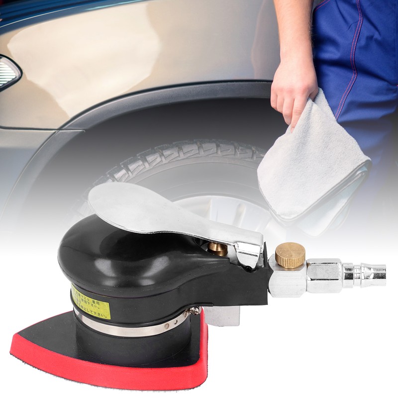 Air Sander Triangle Pneumatic Grinder Mini Handheld Polisher 12000rpm for