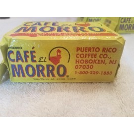 puerto Rico coffee Cafe El Morro Coffee Espresso 100% pure 6 oz quality coffee New sealed