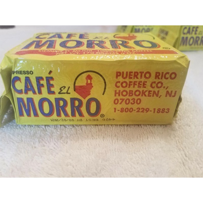 puerto Rico coffee Cafe El Morro Coffee Espresso 100% pure