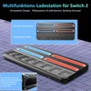Charging Station for Switch 2 Controller, Multifunctional Dock: Charging Station