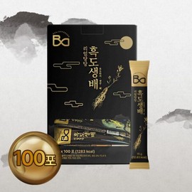 리얼당당 1박스  흑도생배 (15 g x 100포 x 1박스) Real Dangdang Black Jujube (15 g x 100 packets x 1 box)