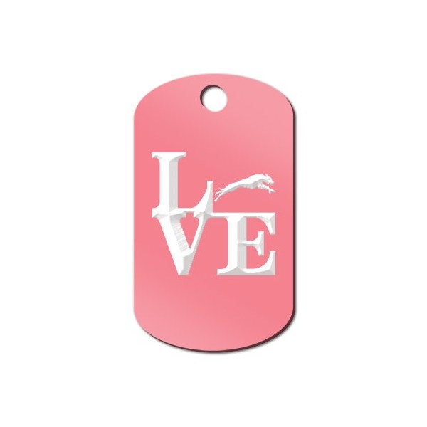 Mister Petlife Love Whippet Engraved Keychain/GI Tag Park v2 English