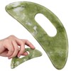 Jade Stone Gua Sha Massage Tool Guasha Board with Handle