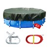 21 ft Round Heavy Duty Winter Pool Cover for 18