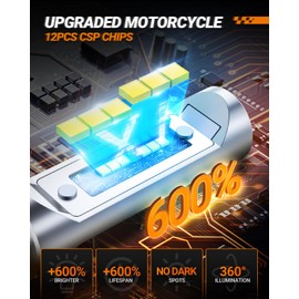 SEALIGHT HB5 Fog Light for Off-Road, 22000LM 9007/HB5 Fog Light Super Bright Plug-and-Play, Pack of 2