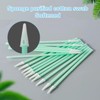 200 Pieces Sponge Cotton Swabs, Sponge Wiping Sticks, Dust-Free Cotton