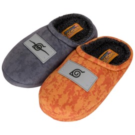 Ground Up International Naruto Uzumaki Headband Boy's Clog Slippers (US Footwear Size System, Big Kid, Numeric, Medium, 12)