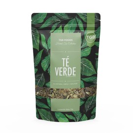 TGB SUPERFOODS | Té Verde | 100% Puro | Infusión Natural | Té Chino Premium | Vegano, Gluten Free,Sin Azúcar | Contenido 250 g