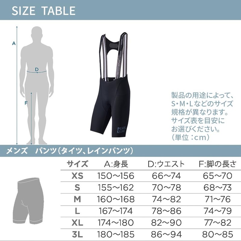 Pearl Izumi Cyclewear Premium Summit Bib Shorts Men's, 1.Black, M