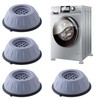 SHULLIN 4-Piece Set Anti-Vibration Lift Stand for Washing Machines, Anti-Vibration