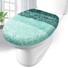 Arotive Soft Microfiber Bathroom Toilet Lid Cover, Machine Washable Seat