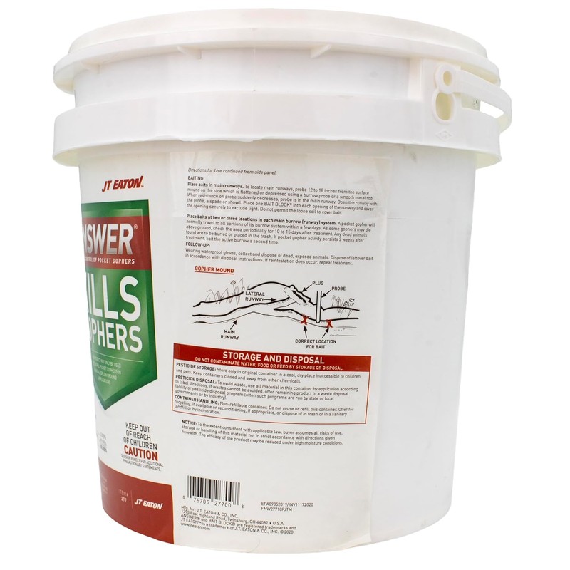 Answer Pocket Gopher Control Bait – 10 lbs Bulk Rodenticide