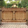 Mofeez Fence Gate Kit Iron Gate Hardware with Gate Latch