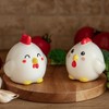 Legami - Hand Painted Ceramic Chicken Theme Salt and Pepper