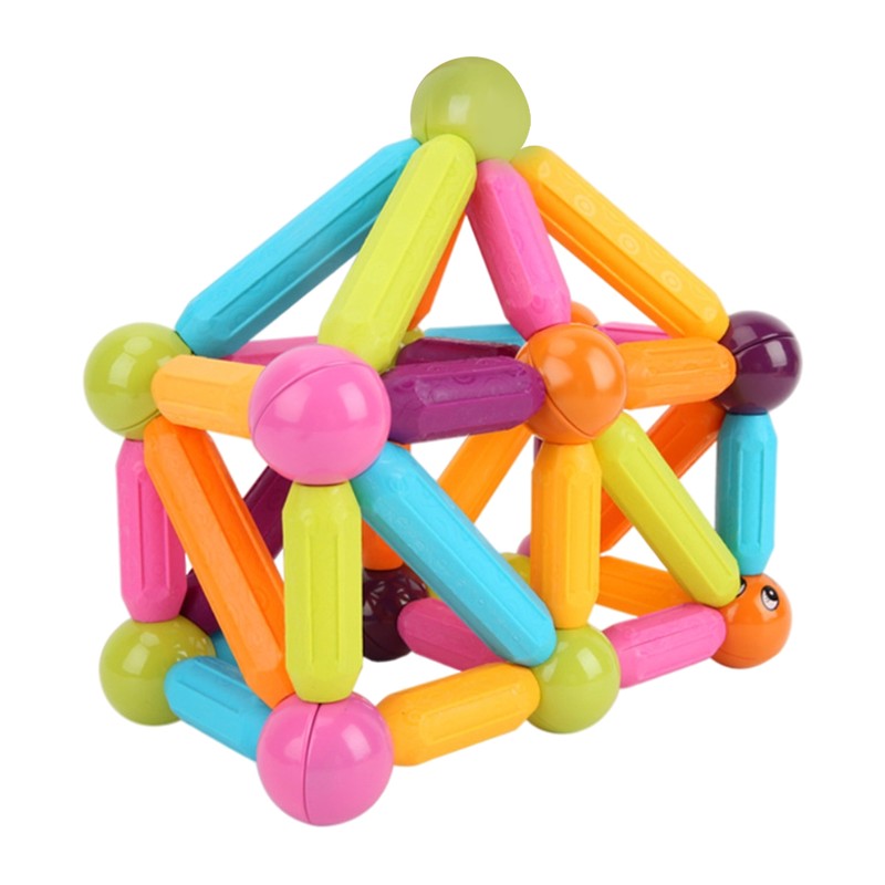 Balls and Rods Set for Kids Building Sticks Set Building