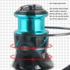 Fishing Reels All Metal Lightweight Compact Shallow Cup Diagonal Mouth