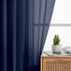 WelvetBLK Cafe Curtains 36 Inch Length Tier 2 Pieces, Modern