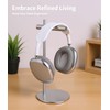 LinNature Aluminum Alloy Headphone Stand for Desk with Non-Slip Base