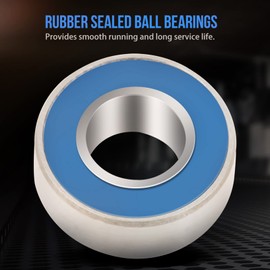 50 Piece Set MR115-2RS Blue Metal Rubber Sealed Ball Bearings 5 x 11 x 4 mm for Industrial Use