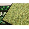St Patrick's Day Green Gold Shamrock Quilted Dining or Coffee
