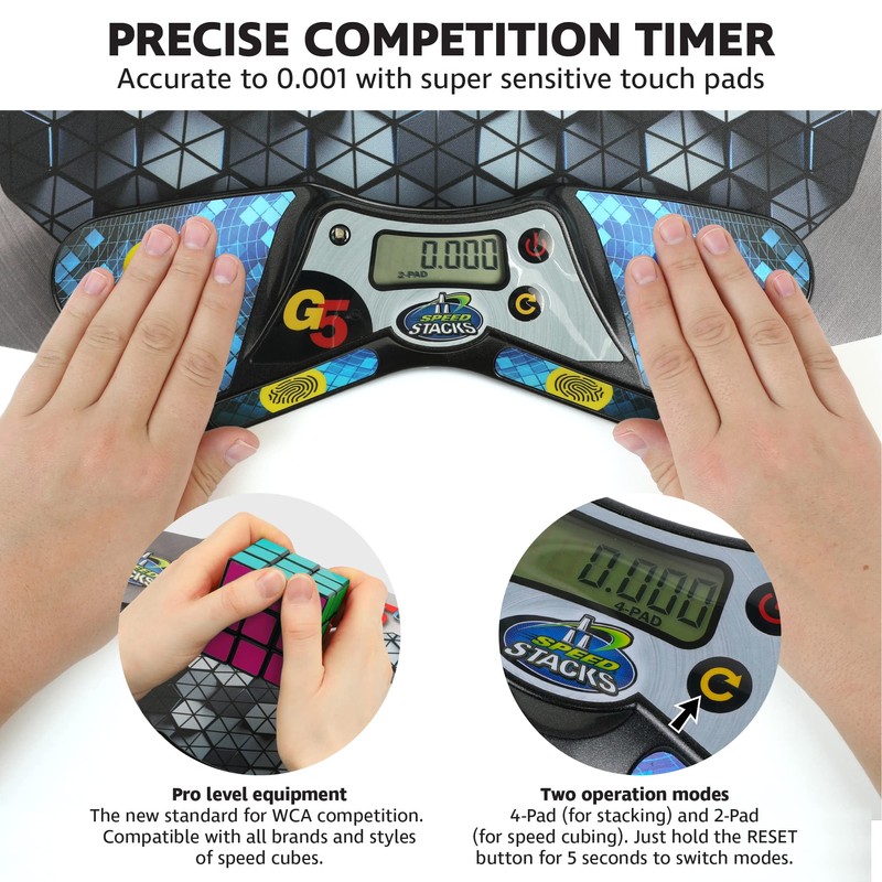 Speed Stacks | Cubing Pack (G5 Timer and Mat) |