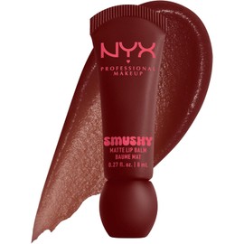 NYX Professional Makeup, Smushy Bálsamo de Labios Matte - Tono Smudge Fudge