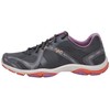 Ryka Women's Influence Cross Trainer Shoe, Quiet Grey/Orchid/Peach, 7.5 W