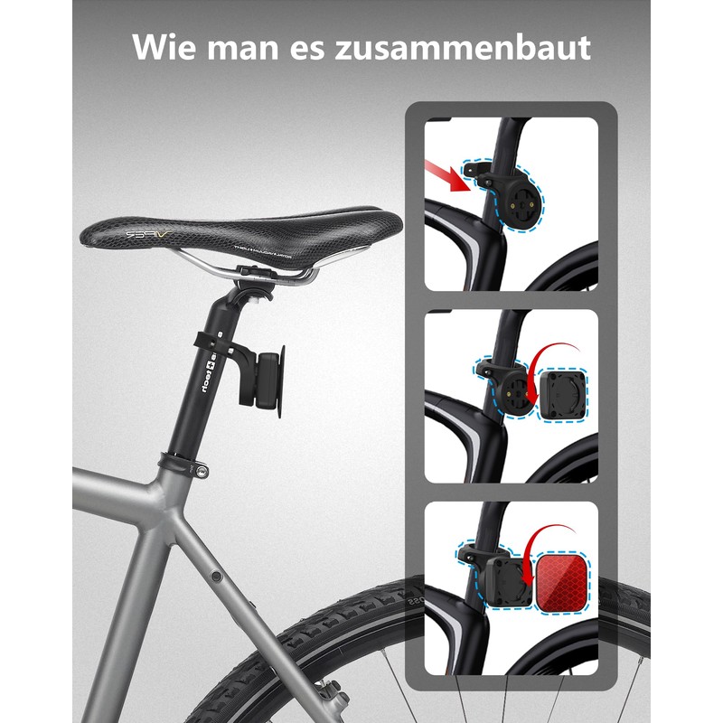 Bicycle Mount Compatible with Garmin GPS Bicycle Computer, Bicycle Mount