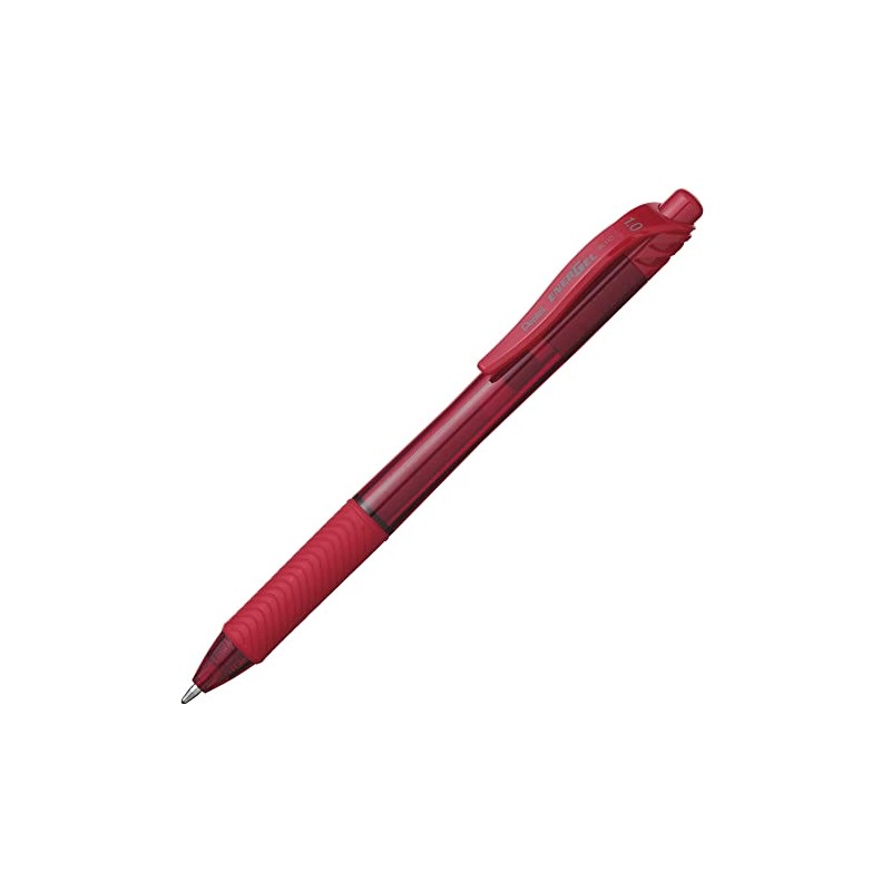 Pentel 1.0mm Energel-X Retractable Roller Pen - Red