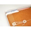 Lion String-A-Long Clear Poly Envelopes with Gusset, Letter, Top Load,