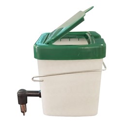Botella de agua recargable para conejo, 16 onzas, dispensador de agua para conejo, hurón, cobayas y animales pequeños