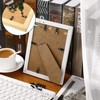 Hotop 100 Sets Metal Picture Frame Turn Buttons Fasteners with