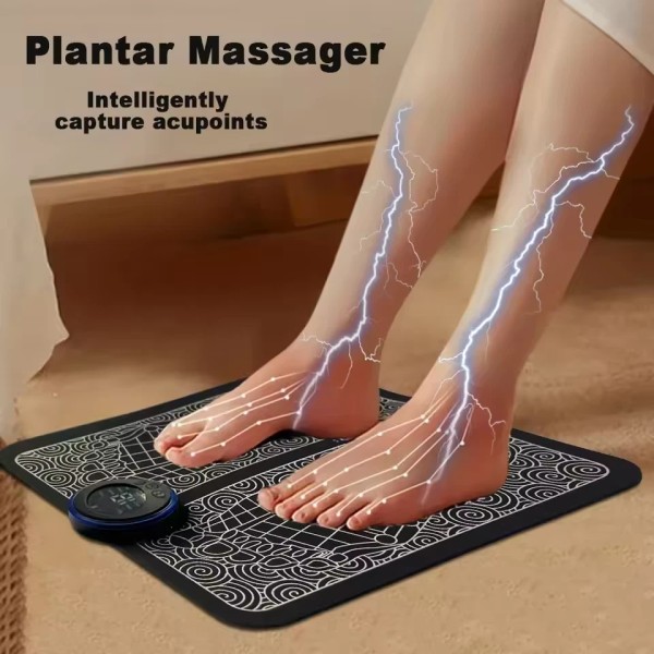 Unbranded Electric Foot Massager Pad – EMS Muscle Stimulator with
