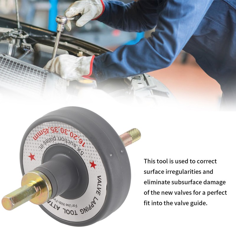 Valve Lapping Tool Attachment with 5 Suction Plates 1000rpm To