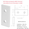 KooingTech Fixing Bracket Connector, Flat Mending Plates, 10Pcs Flat Connection