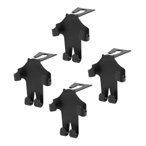 BUGUUYO 4 Pack Seat Headrest Hooks Car Purse Holder Phone