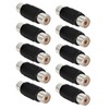 10pcs RCA Connector Coupler Adapter, RCA Female to Female Audio