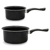 Brentwood Saucepan Set, one size, BLACK