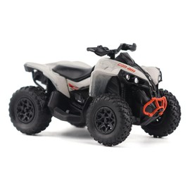 Diecast Masters BRP Bombardier Models 1:32 Réplica de fundición a presión Can-Am Renegarde X XC 1000R, gris gis y rojo magma | Artículo 60008