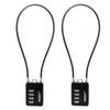 RESET -200 4-Digit Combination Lock with 50 cm Wire Rope,
