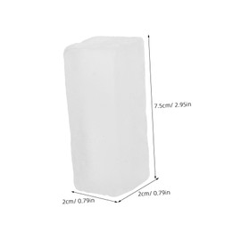 Tofficu Transparent Soap Base for DIY Soap Making Natural Organic Bar Base with Gentle Skin Exfoliating Melt and Pour Material for Bath and Shower